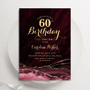 Search for wine 60th birthday invitations Elegant