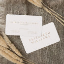 Search for ivory business cards Elegant
