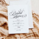 Search for formal bridal shower invitations Chic