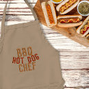 Search for funny hot dog aprons Barbecue