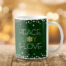 Search for green peace mugs Peace joy love