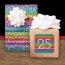 Search for 25th birthday stickers Modern