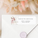 Search for dusty pink return address labels Boho