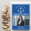 Search for law graduation invitations Scales of justice