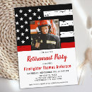 Search for firefighter graduation invitations Retirement