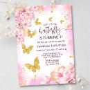 Search for gold glitter 1st birthday invitations Watercolor