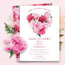 Search for a little sweetheart is on the way baby girl shower invitations February