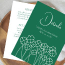 Search for irish 4x6 invitations Shamrocks