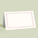 Search for food place cards Pink