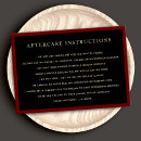 Search for care instructions business cards Mascara