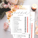 Search for he said she said games Bridal shower