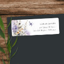 Search for elegant butterfly return address labels Wildflower