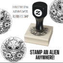 Search for alien rubber stamps Ufo