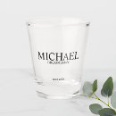 Search for bachelor party shot glasses Best man