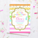 Search for pottery birthday invitations Paint