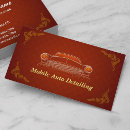 Search for classic car business cards Auto detailing