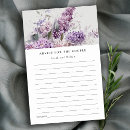 Search for lilac purple stationery paper Flowers