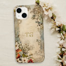 Search for antique flowers iphone cases Vintage botanical