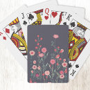 Search for floral playing cards Modern