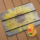 Search for sunflower bath mats Country