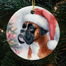 Search for boxer dog christmas tree decorations Animal