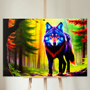 Search for wolf canvas prints Animal