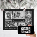 Search for black white collage christmas cards Simple
