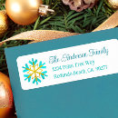 Search for chanukah return address labels Snowflake