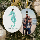 Search for seahorse christmas tree decorations Coastal