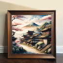 Search for japanese watercolor posters Sakura