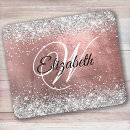 Search for silver rose mouse mats Sparkle