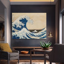 Search for great wave kanagawa canvas prints Katsushika hokusai