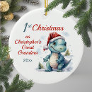 Search for cute dinosaur christmas tree decorations Blue