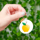 Search for golden leaf key rings Yellow