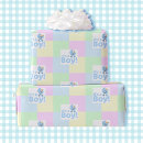 Search for baby stroller wrapping paper Pastel