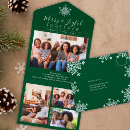 Search for all in one christmas invitations Green