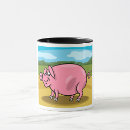 Search for pig cartoon mugs Farm