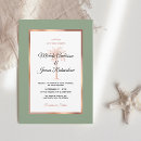Search for copper foil wedding invitations Rose gold