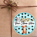 Search for cartoon paws stickers Kawaii