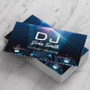 Search for music business cards Deejay