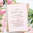 Search for butterfly baby girl shower invitations Blush pink