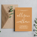 Search for apricot invitations Minimalist