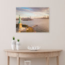 Search for statue of liberty canvas prints Sunset