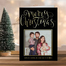 Search for real foil christmas cards Typography