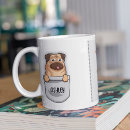 Search for cute funny pugs mugs Pug lover