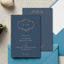 Search for royal blue wedding reception invitations For her