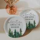 Search for pine trees paper plates Forest