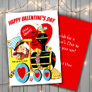 Search for train valentines day cards Vintage