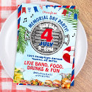 Search for memorial day pool party invitations Barbeque
