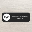 Search for minimalist name tags badges Classic